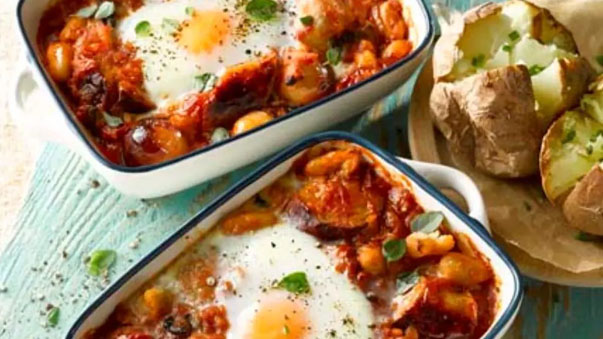 Baked Sauages